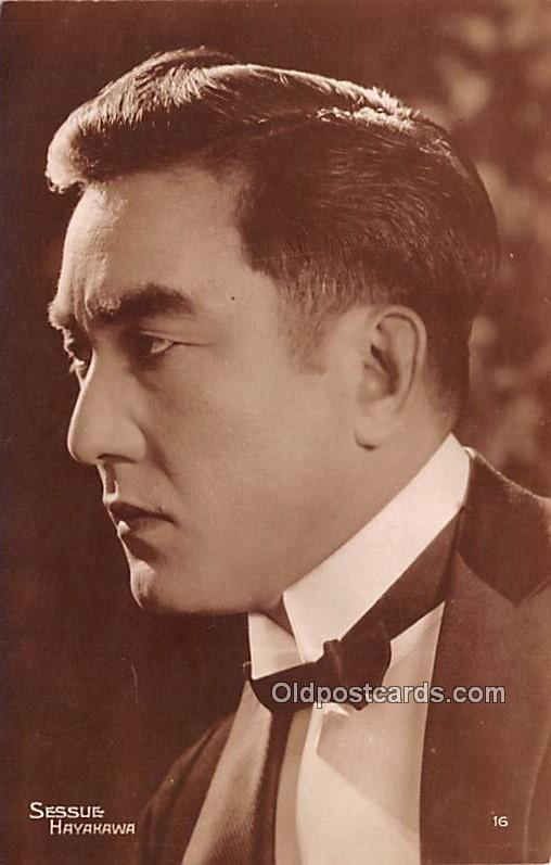 Sessue Hayakawa Movie Star Actor Actress Film Star Unused 