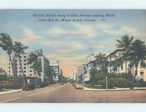 Linen HOTELS ON COLLINS AVENUE AT 29TH STREET Miami Beach Florida FL B2799
