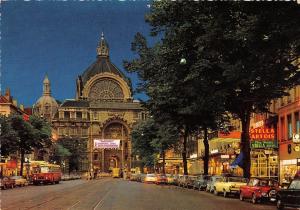 BG35306  car voiture antwerpen anvers avenue de keyser et gare centrale belgium