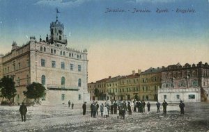 poland, JAROSŁAW, Rynek, Market Place (1916) Postcard