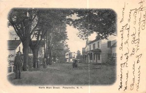 Pottersville New York North Main Street Vintage Postcard AA79322