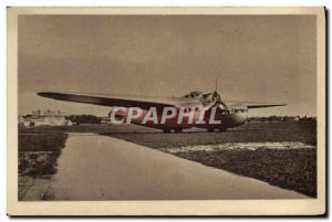 Old Postcard Jet Aviation Bleriot bifuselage