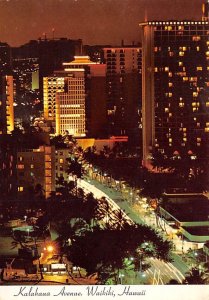 Kalakaue Avenue, Waikiki, Hawaii 