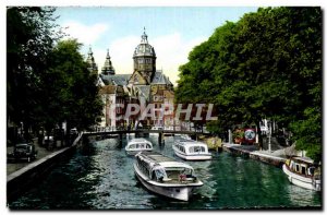 Nederland - Holland - Netherlands - Amsterdam - Voorrburgwaal - Old Postcard