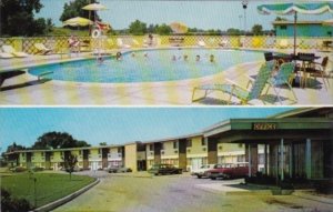 Milwaukee Burlington Rainbow Motel and Swimming Pool 1961