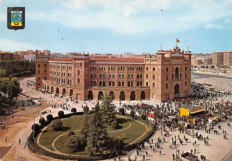 Plaza de Toros Madrid Spain Writing on back 