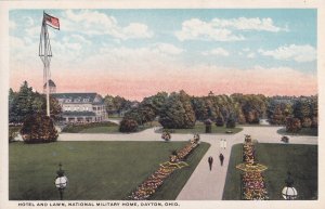 DAYTON, Ohio, 1910-1920s; Hotel And Lawn, National Military Home