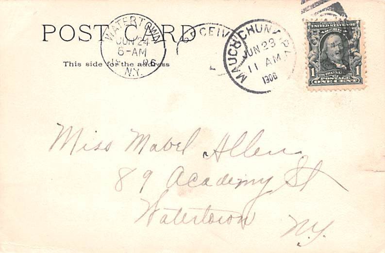 Bear Mountain Mauch Chunk, Pennsylvania PA Postcard