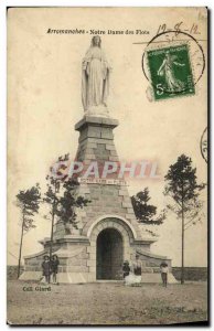 Old Postcard Arromanches Our Lady of the Waves