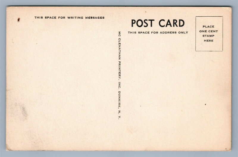 DUNKIRK NY HOSPITAL ANTIQUE POSTCARD