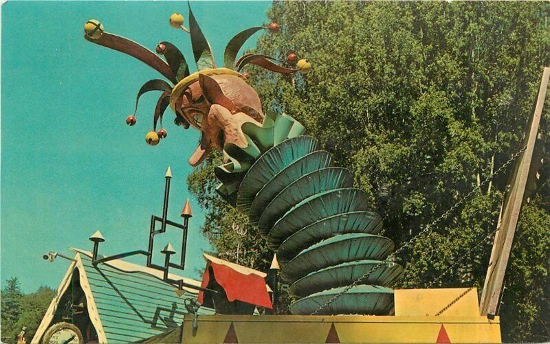 Los Angeles California Santa's Village amusement Dexter Postcard 21-6296