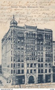 MINNEAPOLIS , Minnesota , 1908 ; Masonic Temple