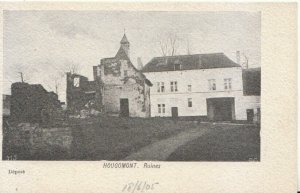 Belgium Postcard - Hougomont - Ruines - Ref 7463A