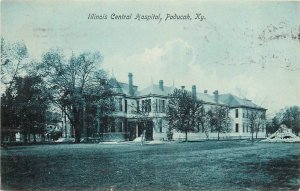 1909 Paducah Kentucky Illinois Centra; Hospital occupation Postcard 26-283