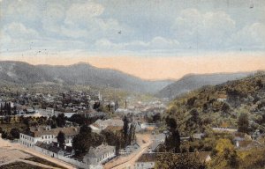 Romania 1927 Brasov General View vintage postcard