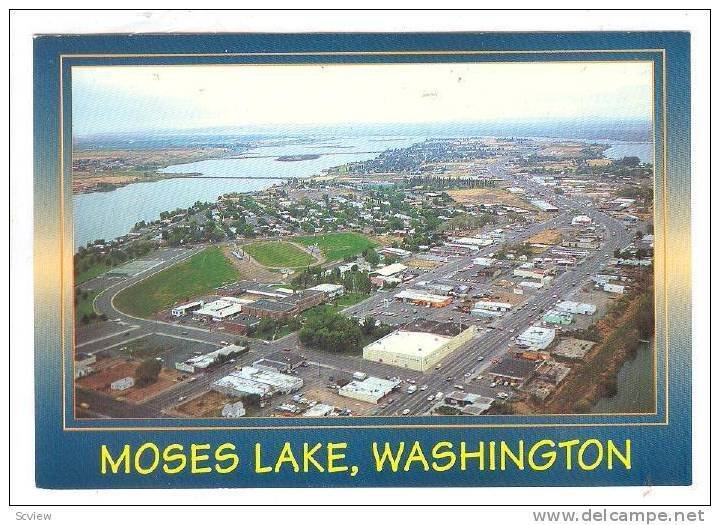 Scenic view, Moses Lake, Washington, 40-60s