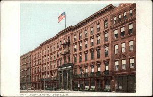 Louisville Kentucky KY Louisville Hotel Detroit Pub c1910 Vintage Postcard