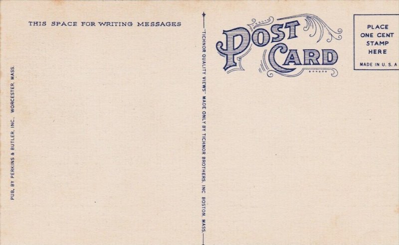 Greetings from Massachusetts  Southbridge , LARGE LETTER