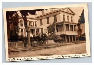Vintage 1910's RPPC Postcard Large Home Address & Named - New York