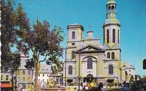 Canada Quebec La Cite La Basilique Notre Dame De Quebce