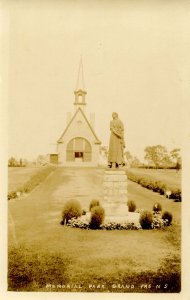 Canada - Nova Scotia, Grande Pre. Memorial Park   RPPC