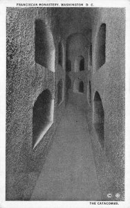 Washington, D.C.  The Catacombs~FRANCISCAN MONASTERY~Mt St Sepulchre   Postcard