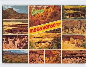 Postcard Mesa Verde National Park, Southwestern Colorado