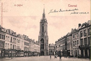 ac0028 - BELGIUM - Carte Postal Ancienne VINTAGE POSTCARD - Tournai - 1903-