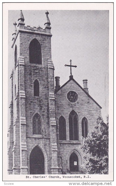 St. Charles' Church, Woonsocket, Rhode Island, 1920-40s