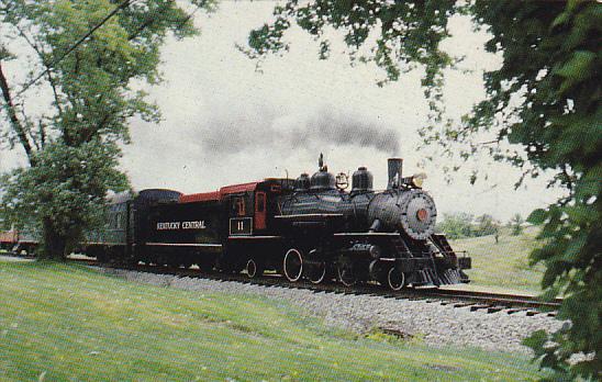 Kentucky Central Railway Baldwin Steam Locomotive 2-6-2 Number 11