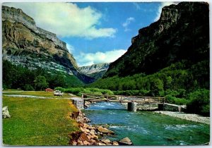 Postcard - Rio Arazas y Las Proas, Parqie Nacional De Ordesa - Spain