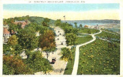 Western Promenade in Portland, Maine