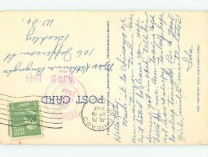 Linen SAVERY HOTEL CONVERTED TO WWII WAAC HEADQUARTERS Des Moines Iowa IA u9167