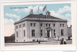 ESCANABA, Michigan, 1900-1910´s; Post Office