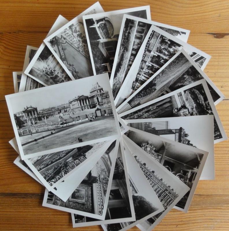 France: VERSAILLES Collection of 18 Old Real Photograph Postcards - ALL SHOWN