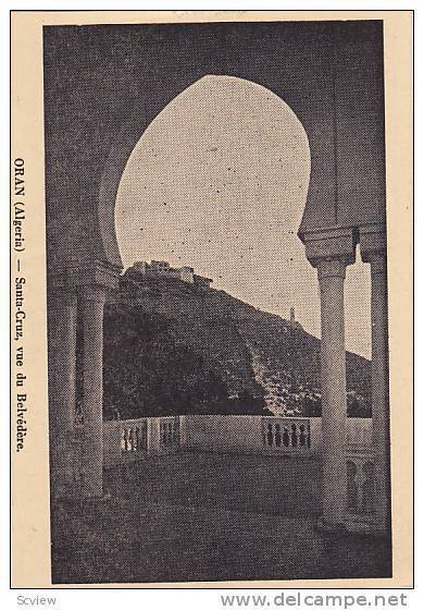 Santa-Cruz, Vue Du Belvedere, Oran, Algeria, Africa, 1900-1910s