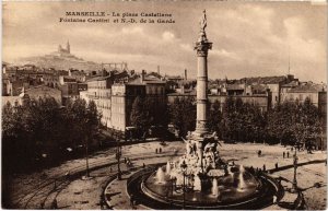 CPA MARSEILLE La Place Castellane - Fontaine Cantini (1294787)