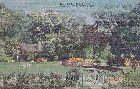 Little Norway Blue Mounds Wisconsin Curteich