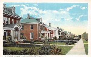 C55/ Petersburg Virginia Va Postcard c1910 Westover Avenue Homes North
