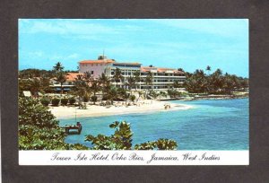 Jamaica West Indies Tower Isle Hotel Ocho Rios Beach Postcard Carte Postale