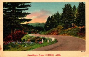 Arkansas Greetings From Curtis 1941