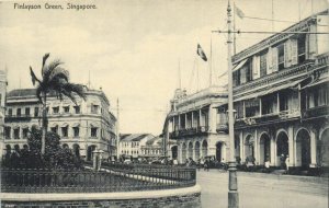 PC CPA SINGAPORE, FINLAYSON GREEN, Vintage Postcard (b3072)