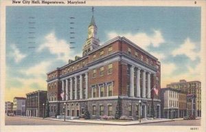 Maryland Hagerstown New City Hall 1949