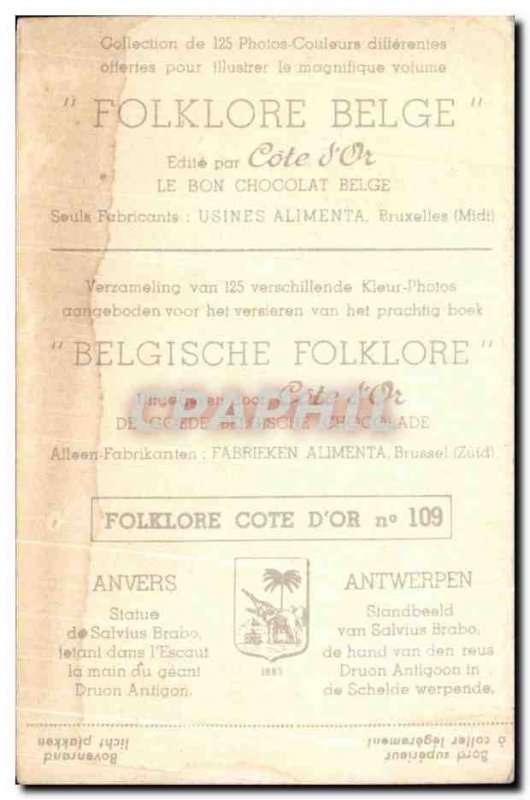 Image Belgian Folklore Collection Cote d & # 39or Antwerp Statue Salvius Brab...