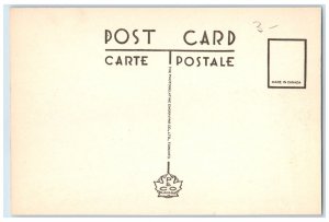 c1940's The Bore of the Petitcodiac River Moncton NB Canada Postcard