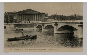 France - Paris. Concorde Bridge & Deputies Chamber