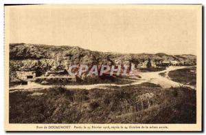 Old Postcard Fort Douaumont Army