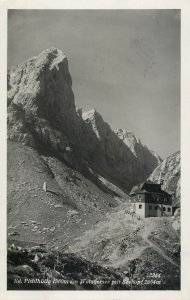 Mountaineering Austria Pichlhutte Wolagersee mit Seekopf refuge cottage 1933