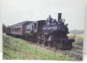 South Simcoe Railway Tottenham Ontario Canada Vintage Postcard