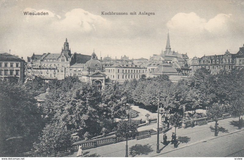 Wiesbaden (Hesse), Germany, 00-10s ; Kochbrunnen mit Anlagen